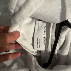 Calvin Klein White Women's Jacket/Coat